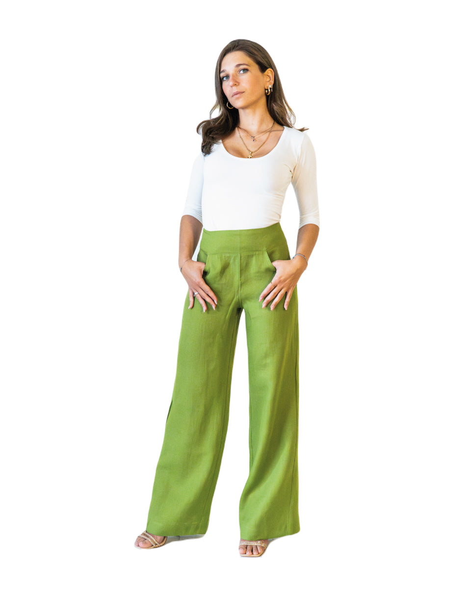 pantalone palazzo ampio